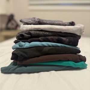 lululemon athletica Women's Leggings - Black, Gray, Teal, Brown